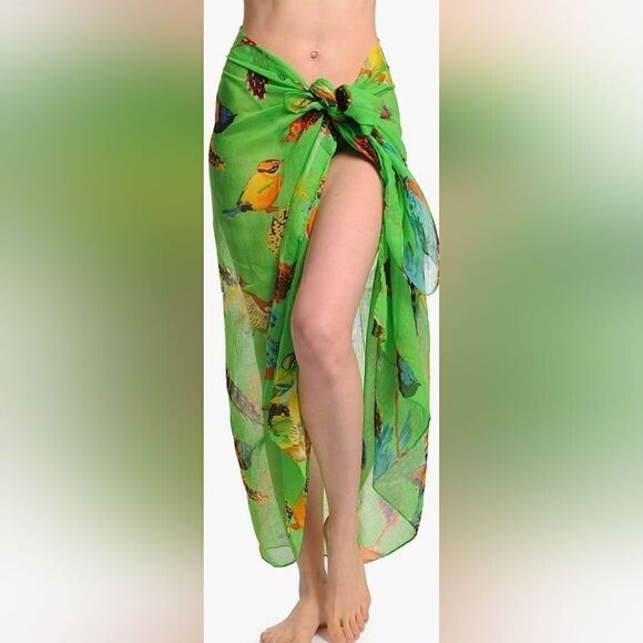 Bucasi exotic birds brand new scarf - Picture 1 of 6